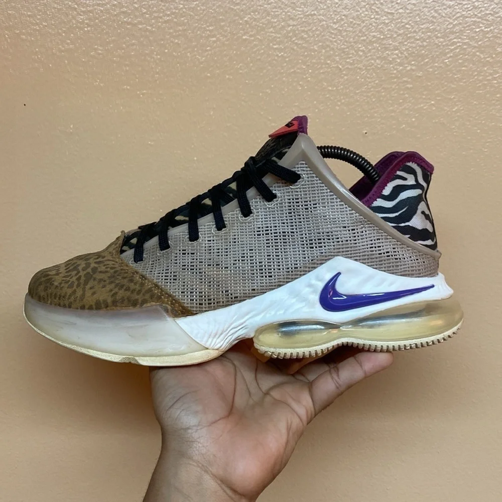 Nike React Lebron 19 Low “Safari Animal Print”